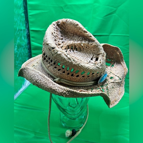 Peter Grimm Tan Straw Cowboy Hat main image 5